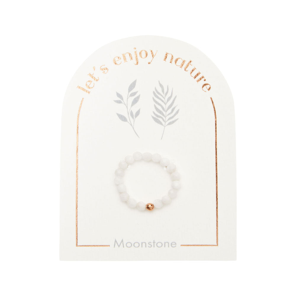 Mondstein Ring - Let's Enjoy Nature