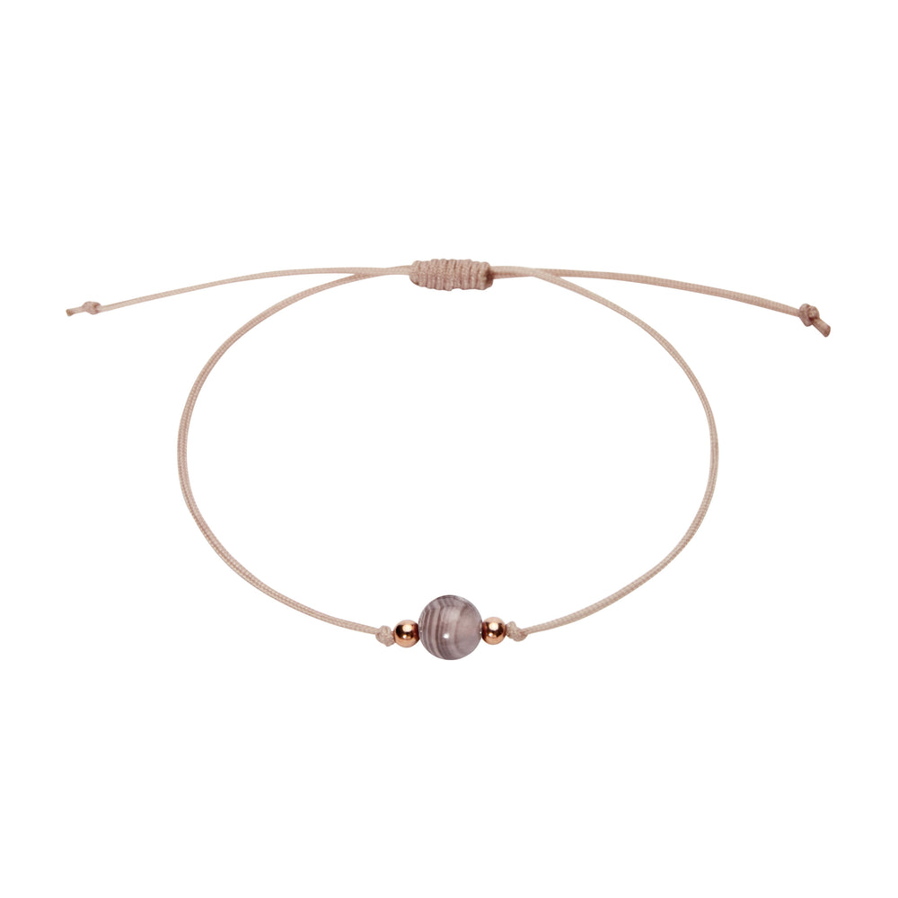 Armband "Pure" - Botswana Achat