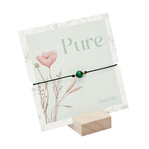 Armband "Pure" - Malachit