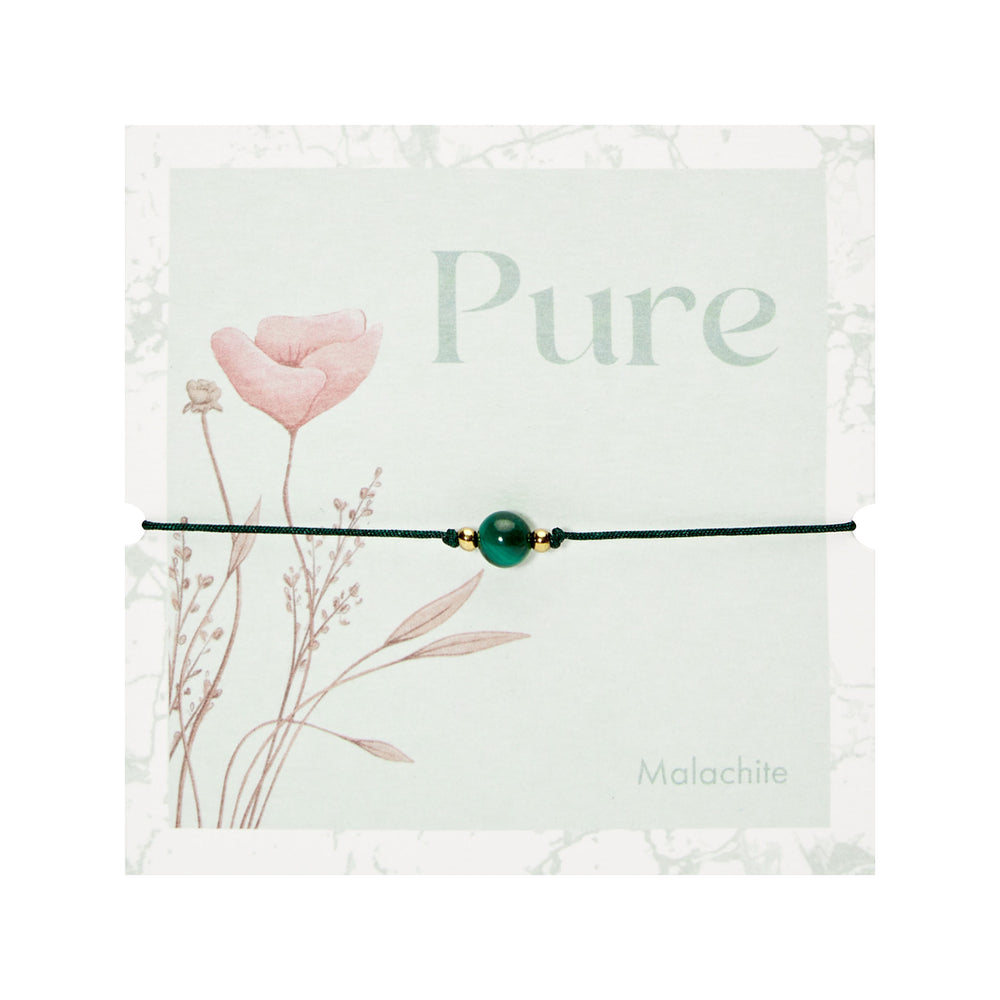 Armband "Pure" - Malachit