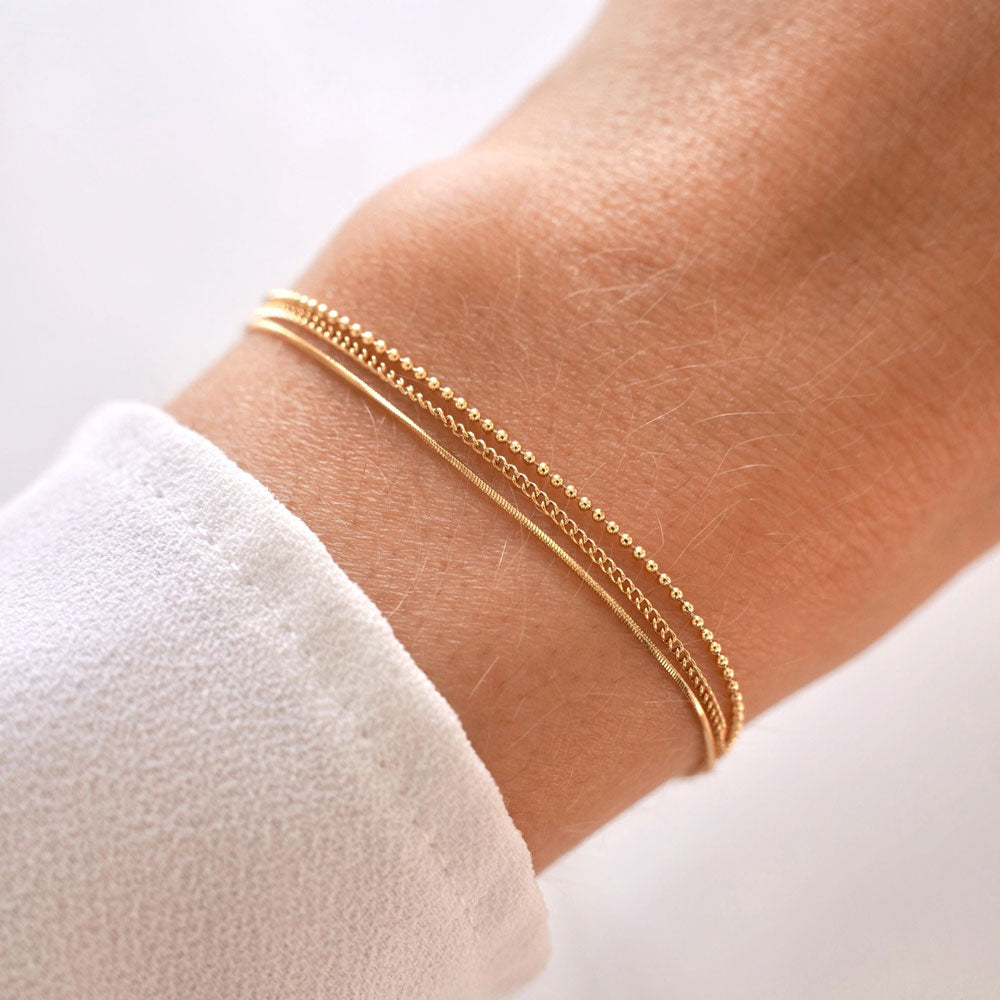 Aveline Armband dreireihiges Design - Victoire Collection