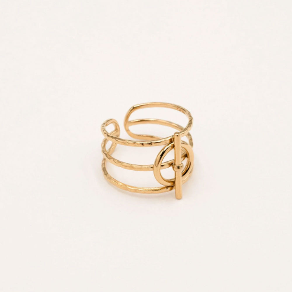 Bao Ring goldfarben - Bohm Paris