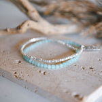 Stargazer Jade Double Wrap - Cecelia Designs