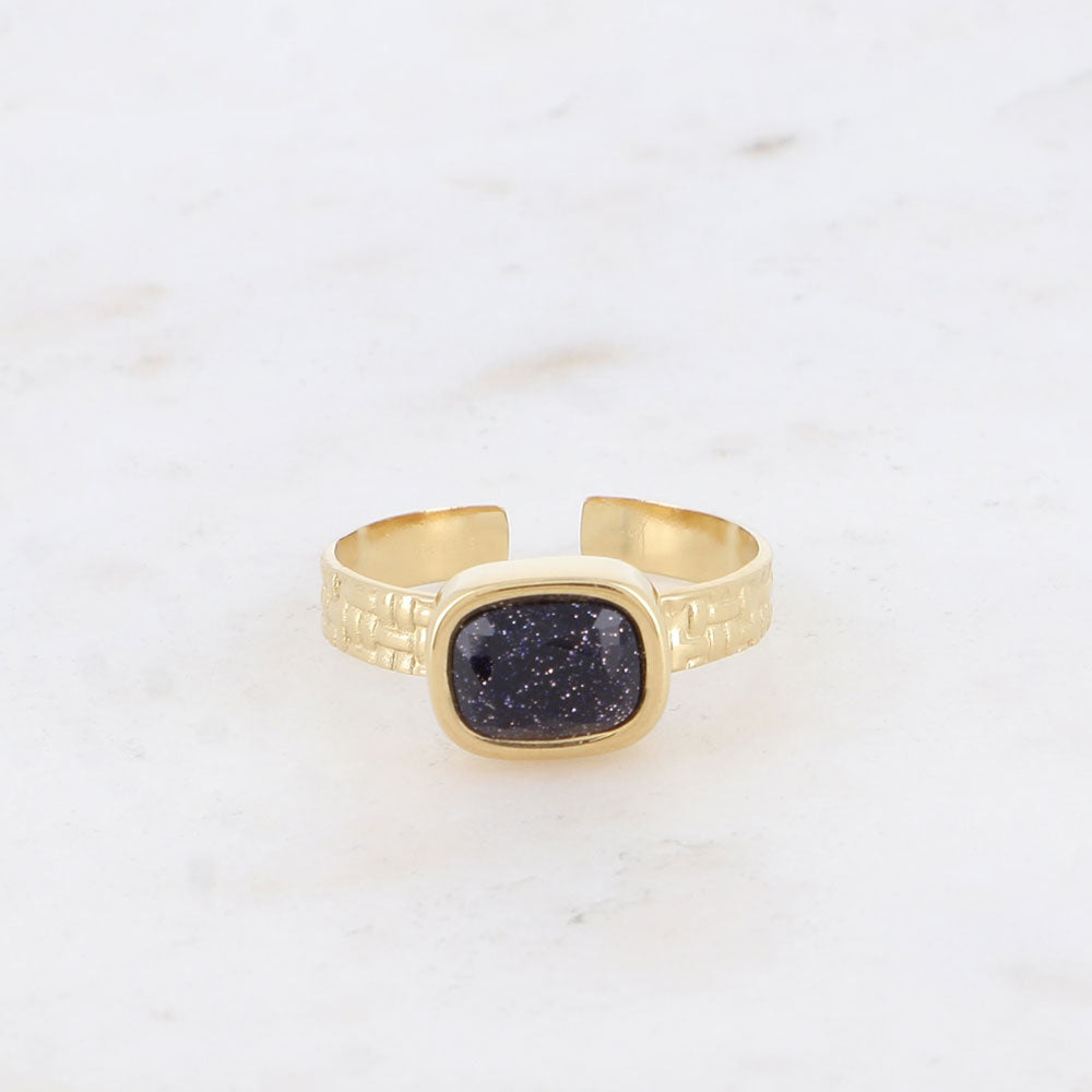 Cindy Ring Blauer Sandstein - Bohm Paris