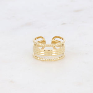 Daren Ring goldfarben - Bohm Paris