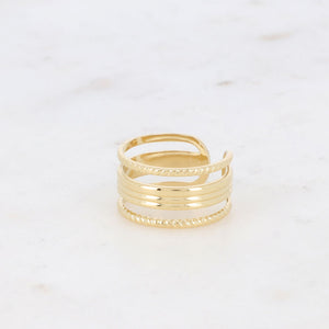 Daren Ring goldfarben - Bohm Paris