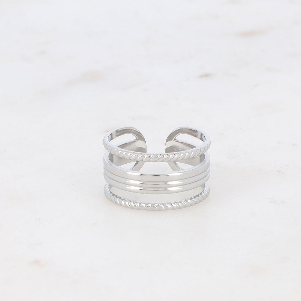 Daren Ring silberfarben - Bohm Paris