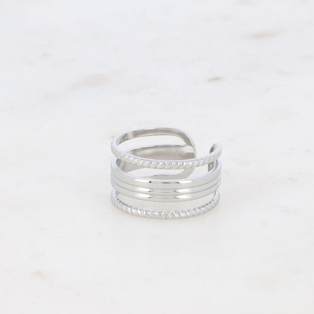 Daren Ring silberfarben - Bohm Paris