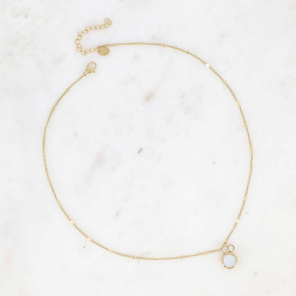 Edna Halskette Perlmutt - Bohm Paris