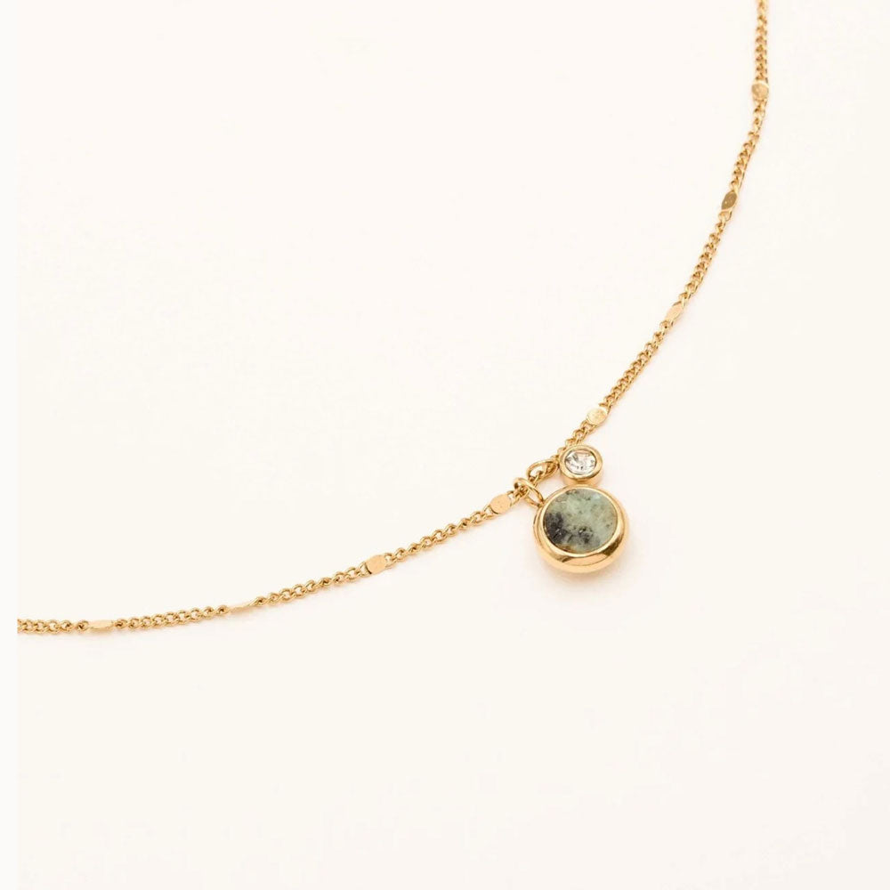 Edna Halskette afrikanischer Türkis - Bohm Paris