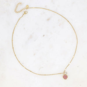 Edna Halskette Rhodonit - Bohm Paris