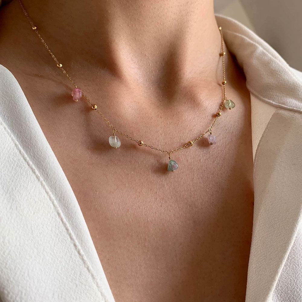 Floris Halskette Turmalin - Victoire Collection