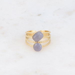 Lolita Ring Aventurin Blau - Bohm Paris