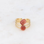 Lolita Ring Goldener Sand - Bohm Paris