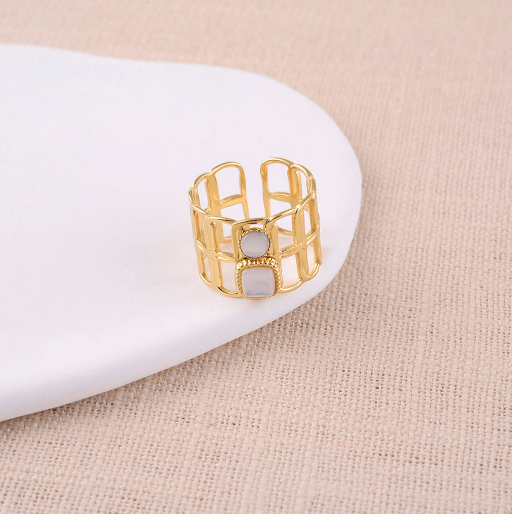 Loly Ring Perlmutt - Bohm Paris