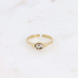 Lorena Ring Dalmatiner Jaspis - Bohm Paris