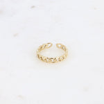 Mala Ring verstellbar im Kettenlook - Bohm Paris