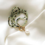 Prehnit Halskette Maris - Victoire Collection