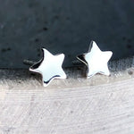 Mini Stern Ohrstecker Silber - MadameLili