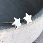 Mini Stern Ohrstecker Silber - MadameLili