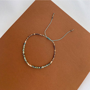 Mirella afrikanischer Türkis Armband - Victoire Collection
