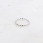 Nena Ring verstellbar silberfarben- Bohm Paris