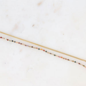 Rosalie Armkette Jaspis - Bohm Paris