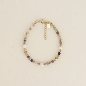 Suzie Edelstahl-Armband Turmalin- Bohm Paris