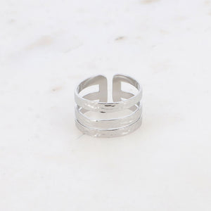 Vanda Ring silberfarben - Bohm Paris