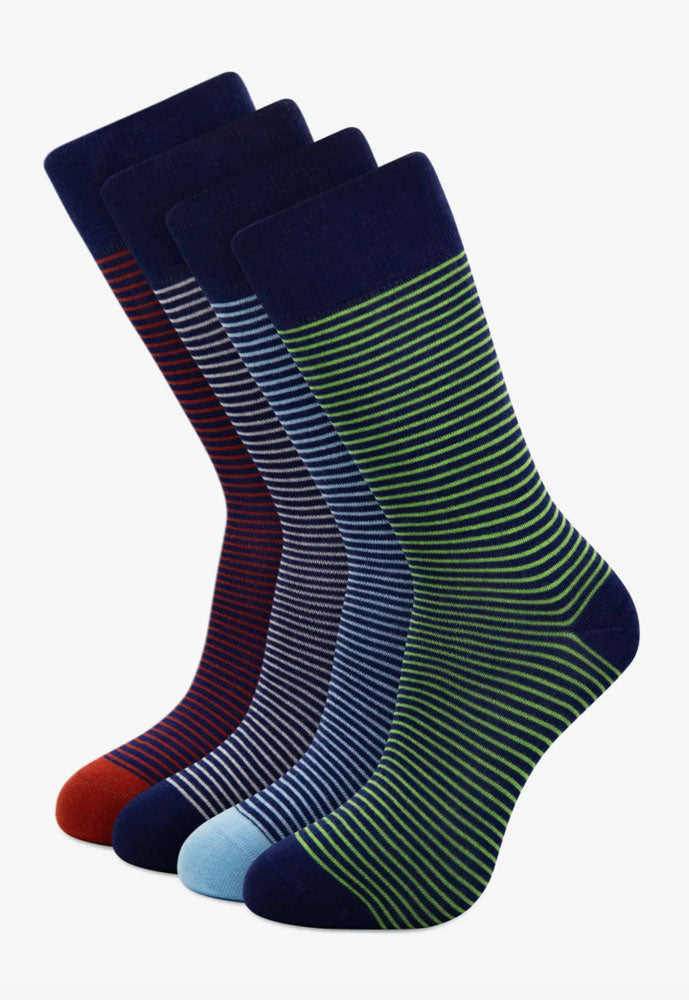 Geschenkbox Socken Stripes Edition- Slopes&Town