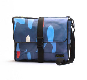 Borne Blue Messenger bag - Demano - Lessful