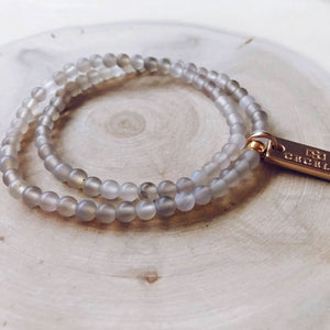 Achat Double Wrap Armkette - Cecelia Designs Jewelry - Lessful