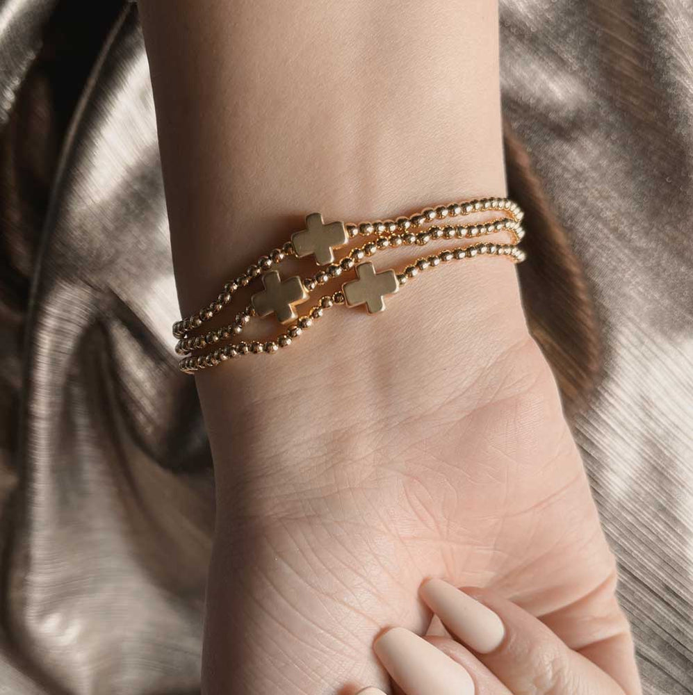 Kreuz-Armband Silber - Lenny & Eva