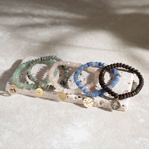 Aventurin Armband "Intentions" mit Sternanhänger - Lenny & Eva - Lessful